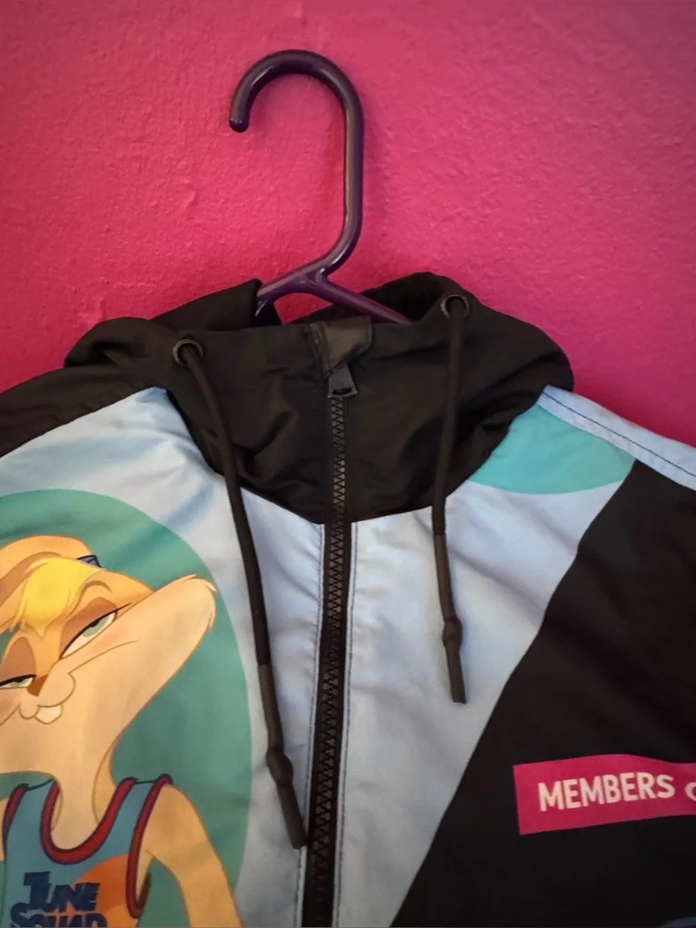 Members Only x Looney Tunes Space Jam 2 Windbreaker